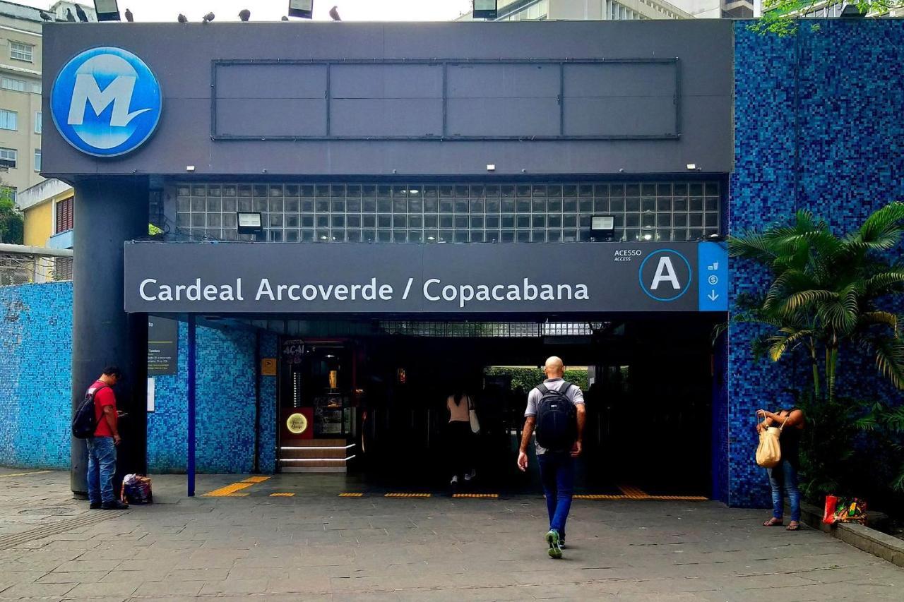 Design Copacabana - 4 Hospedes, Praia E Conforto! リオデジャネイロ エクステリア 写真