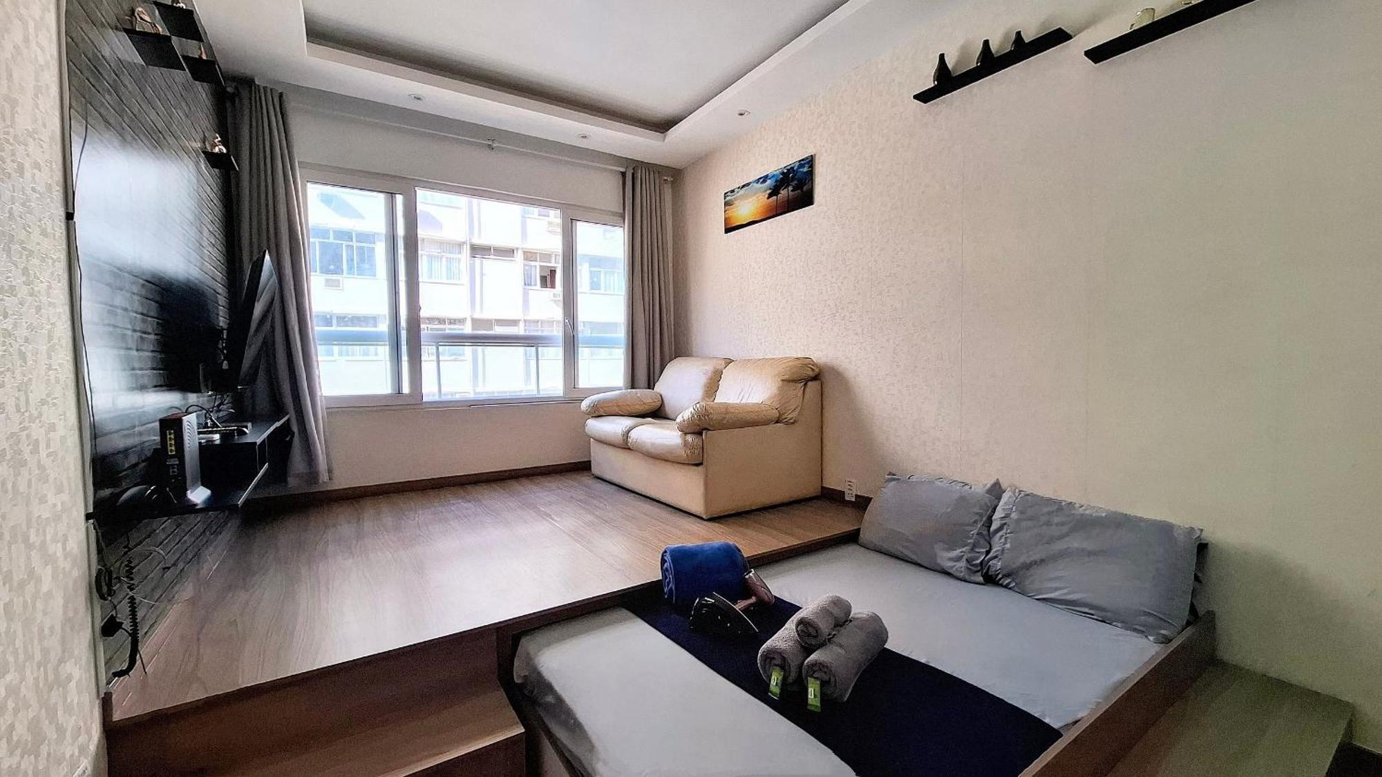 Design Copacabana - 4 Hospedes, Praia E Conforto! リオデジャネイロ エクステリア 写真